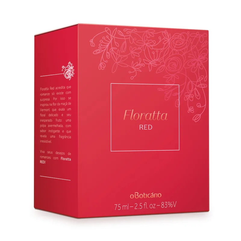 PERFUME FLORATTA RED OBOTICARIO 75ML - Imagem 2