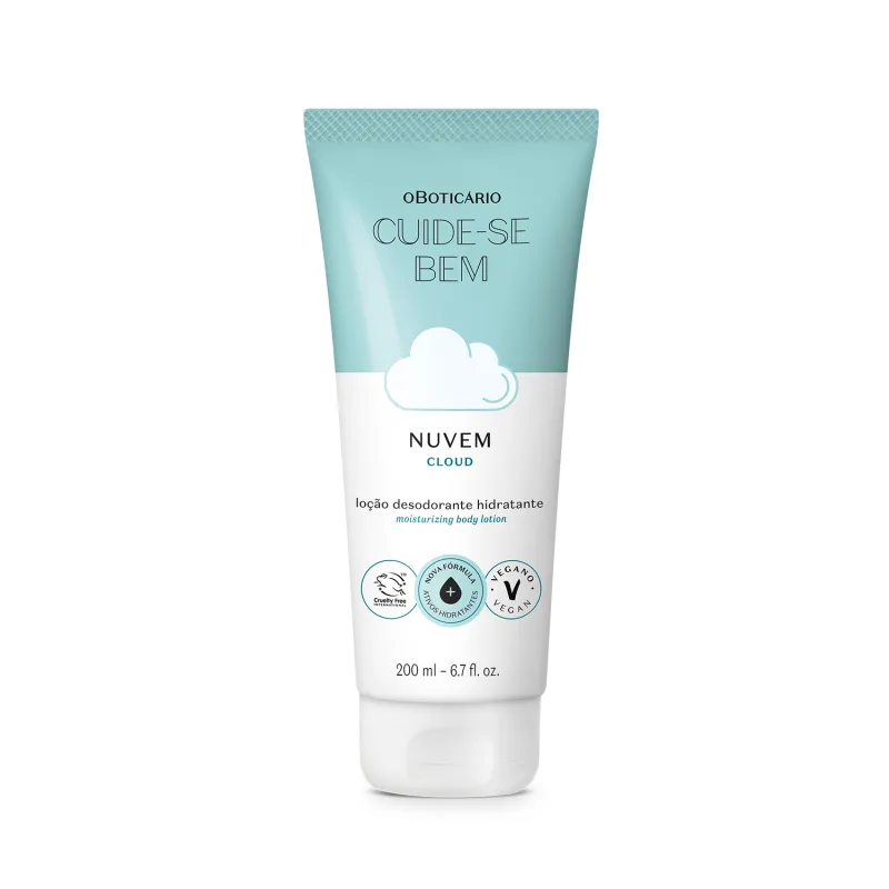 LOÇAO HIDRATANTE NUVEM CUIDE-SE BEM OBOTICARIO