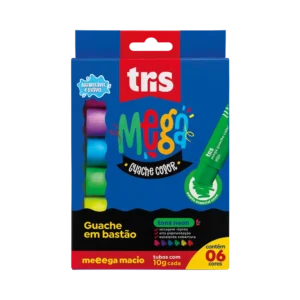 GUACHE EM BASTÃO TONS NEON TRIS