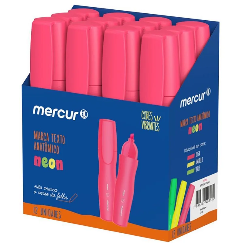 MARCA TEXTO ANATÔMICO NEON - Imagem 2