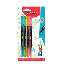 CANETA MAPED GR.P.F.C.VI.4C 4X